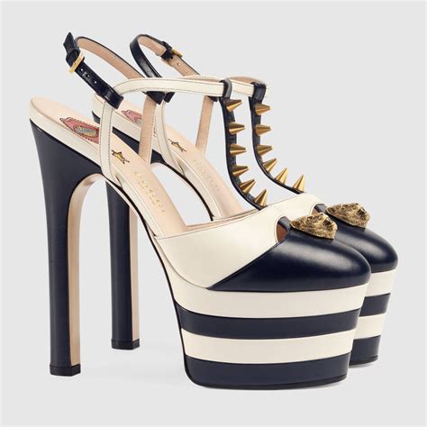 designer heels gucci|Gucci heels platform.